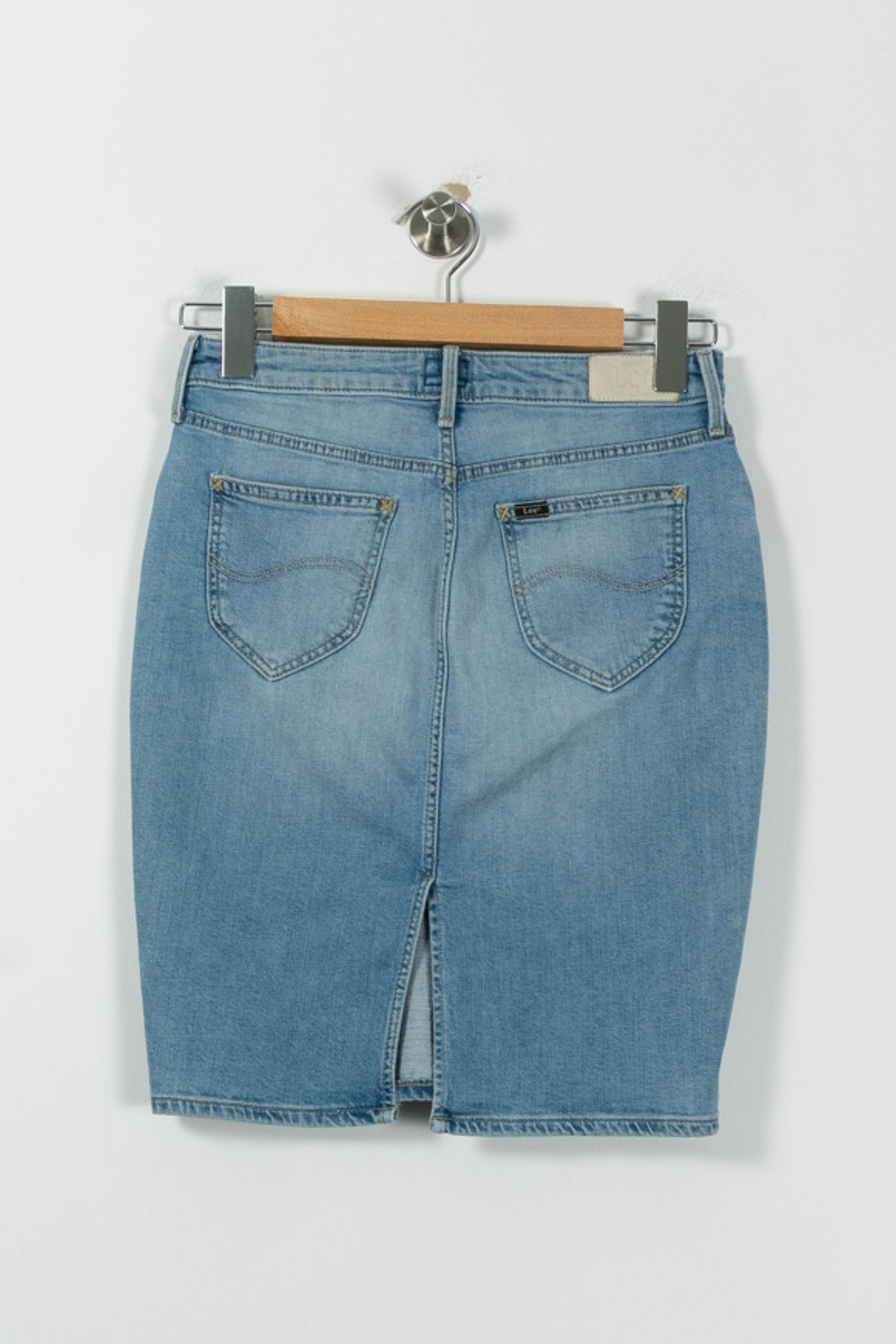 Short & midi skirt LEE - Seconde Main Blue