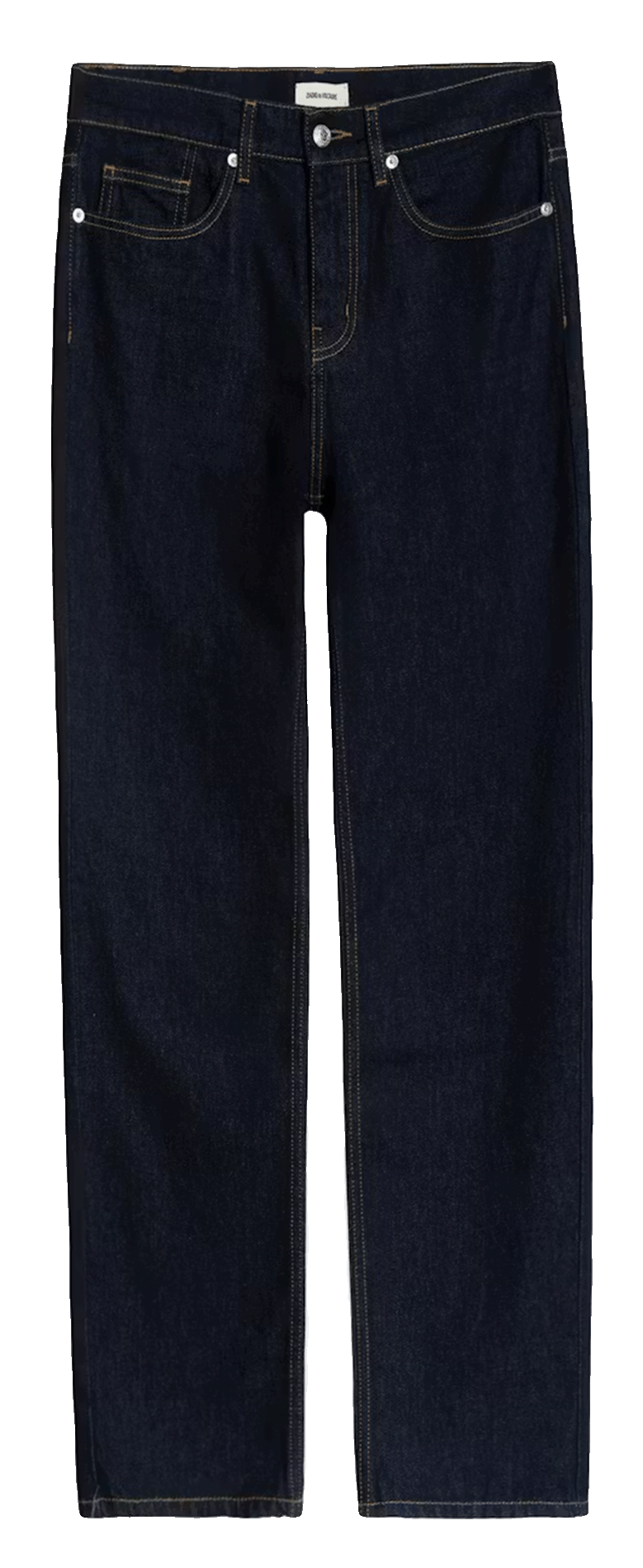 Ongebleekte straight jeans ZADIG&VOLTAIRE Blauw