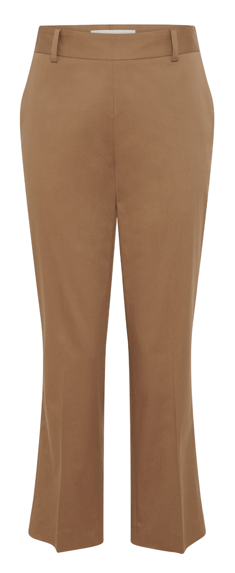 Pantalon droit en coton mélangé GERARD DAREL Marron