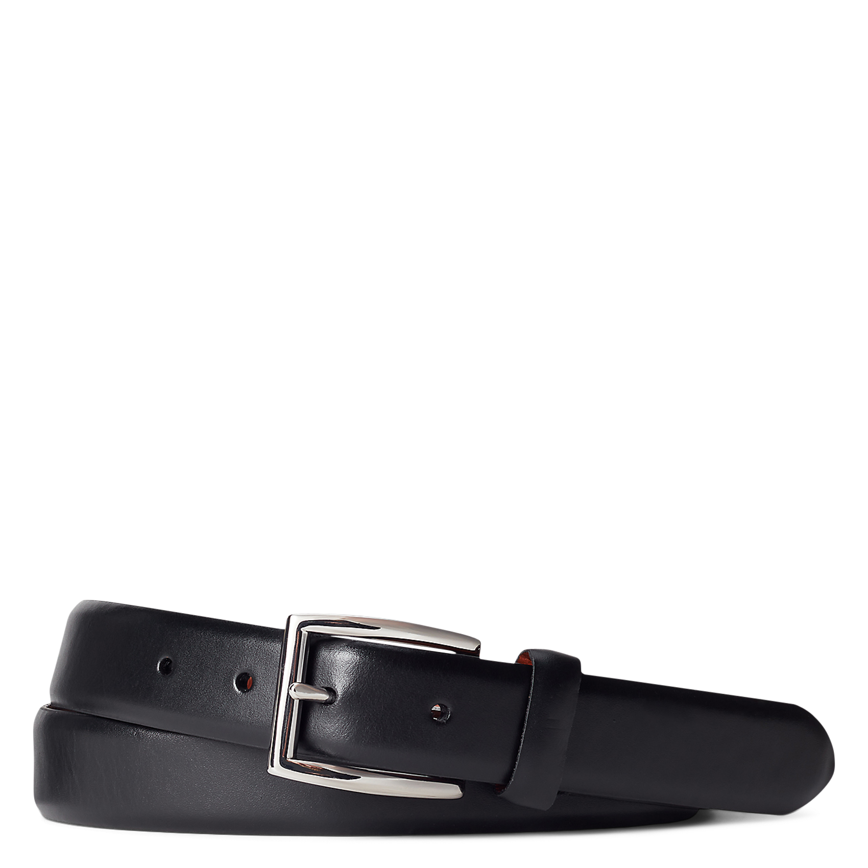 Einfarbiger Ledergürtel POLO RALPH LAUREN Schwarz