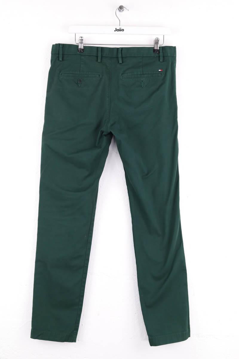 Carrot trousers TOMMY HILFIGER - SECONDE MAIN Green