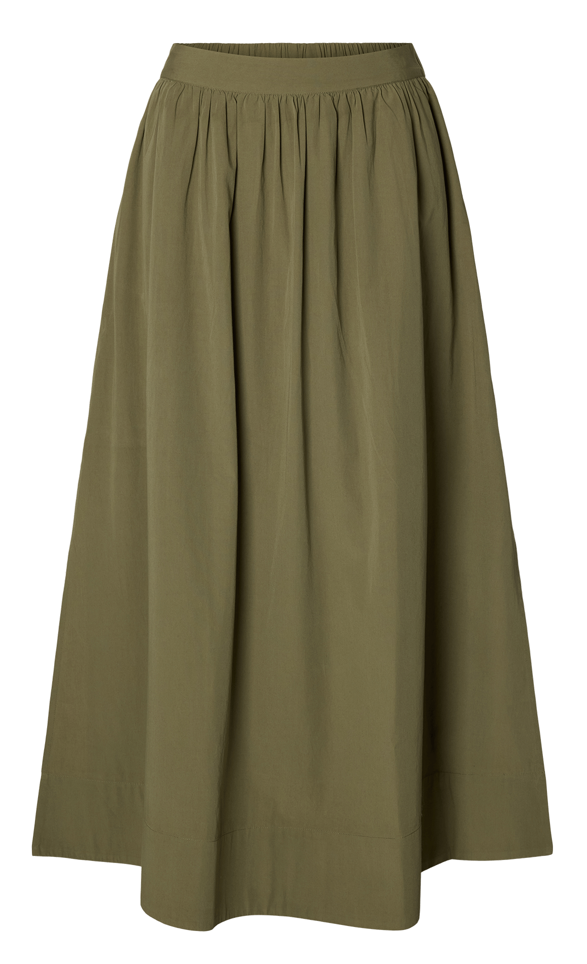 Long organic cotton skirt SELECTED