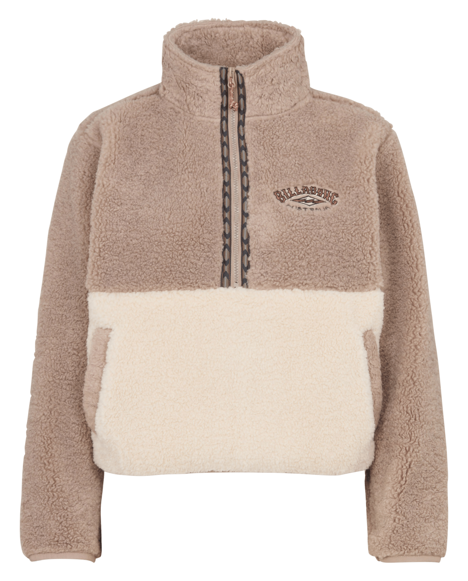 Sherpa-Fleece-Sweatshirt BILLABONG Beige