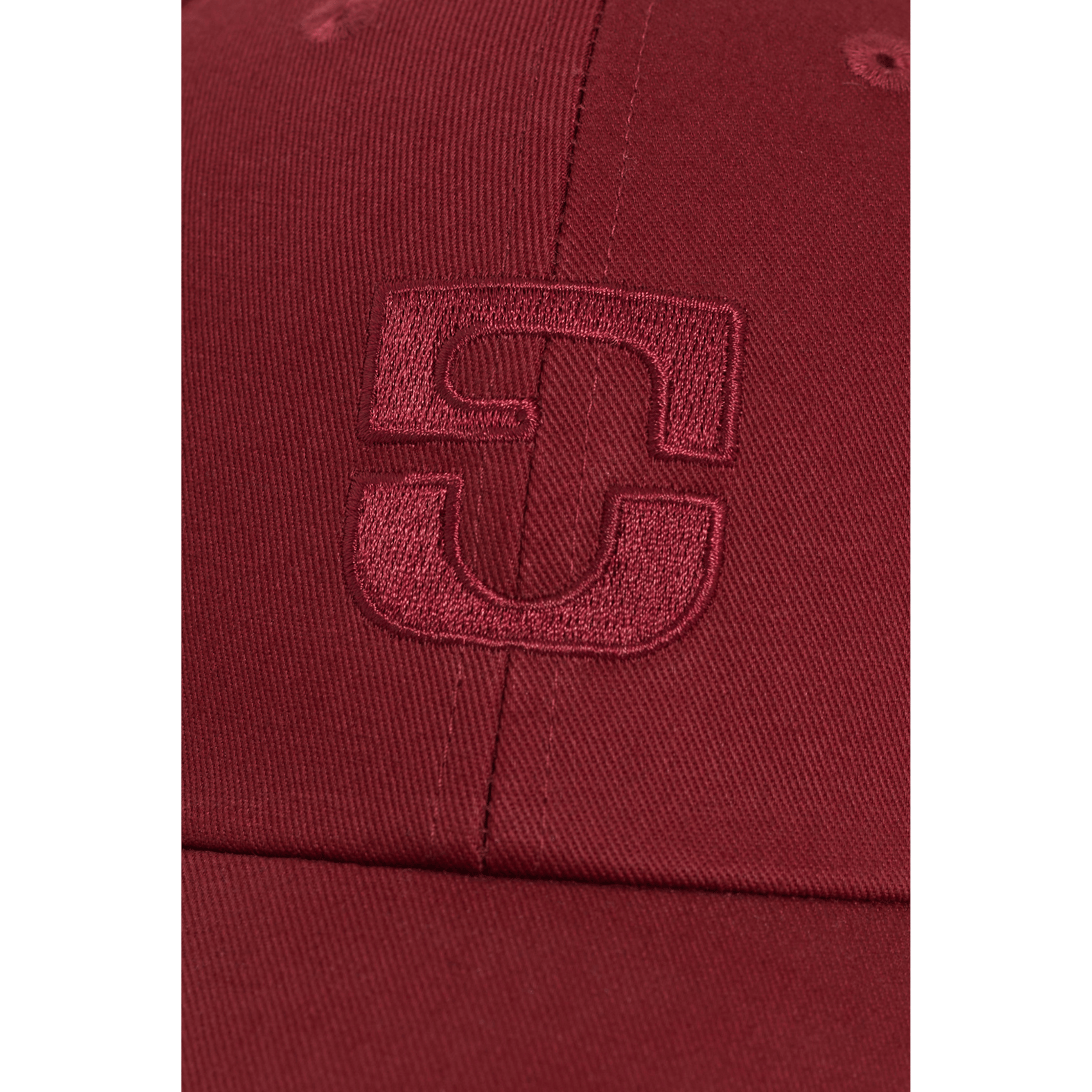 Embroidered cotton baseball cap GERARD DAREL Red