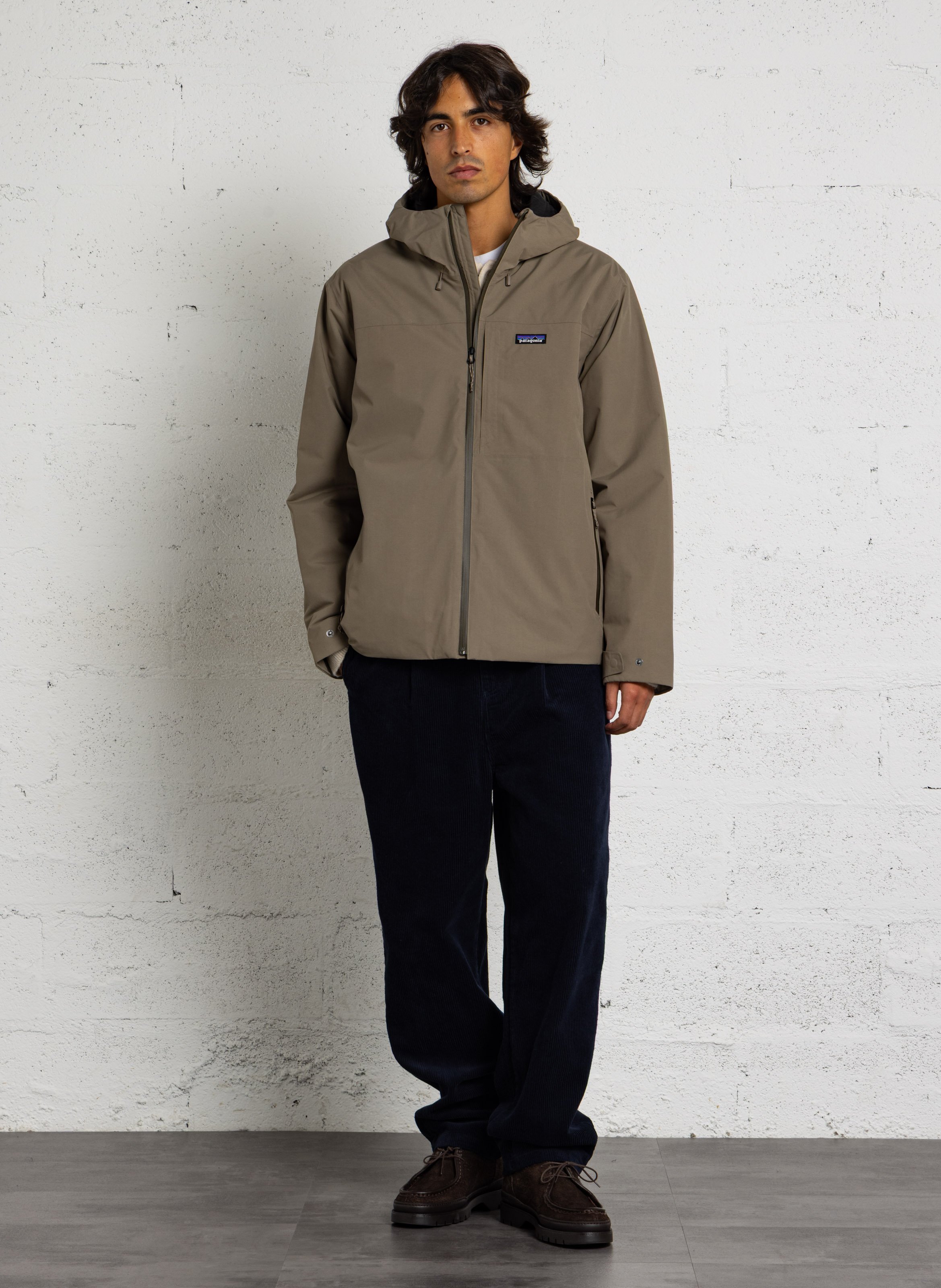 Oversize Kapuzenjacke PATAGONIA Grau