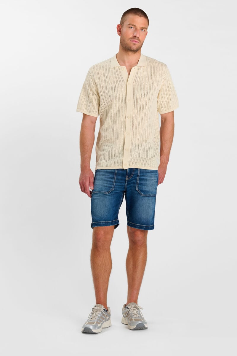 Chemise boutonnée LE TEMPS DES CERISES Beige
