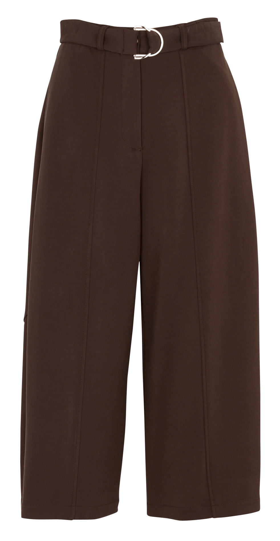 Gerade geschnittene Cropped-Hose IMPERIAL Braun