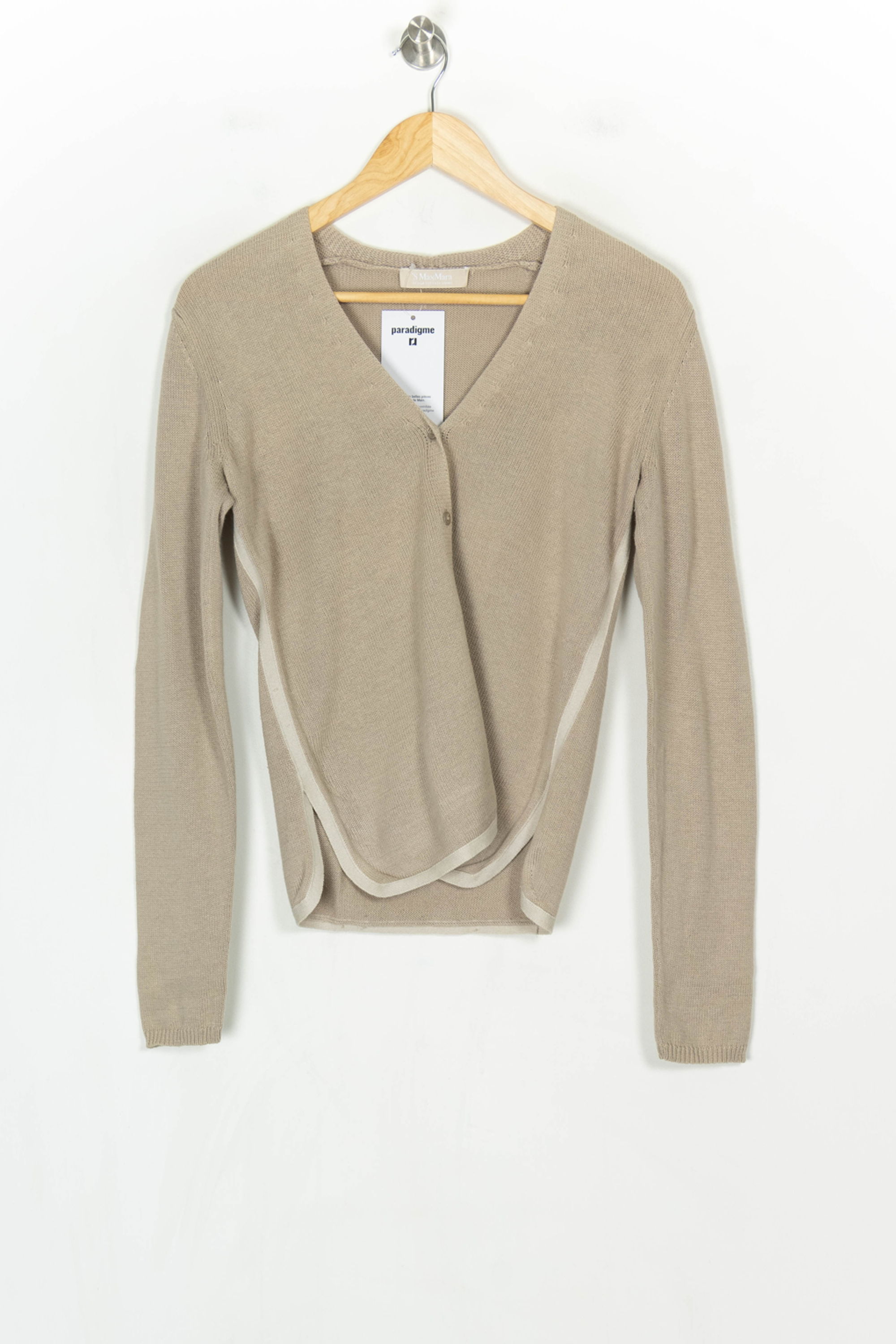 Cardigan MAX MARA - Seconde Main Beige