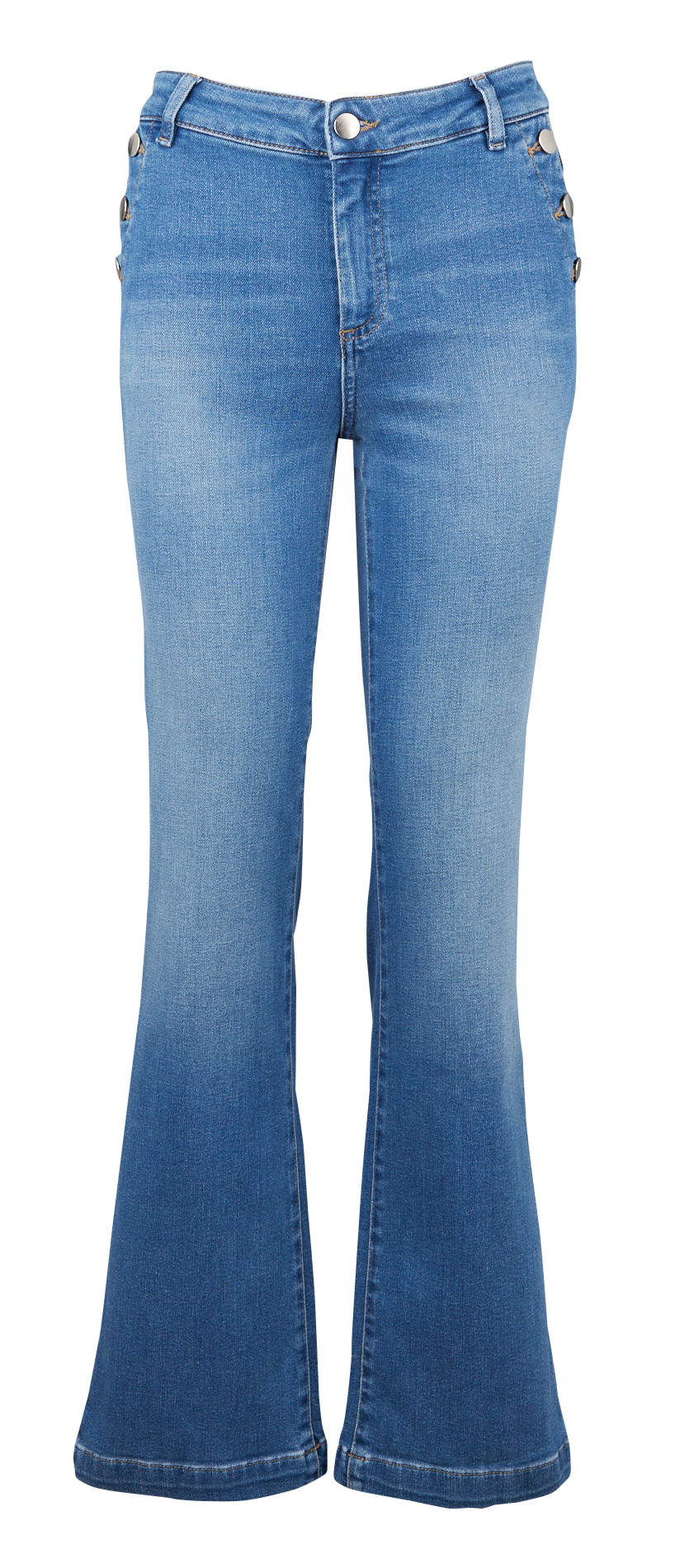 Jean droit en coton mélangé MAISON 123 Bleu