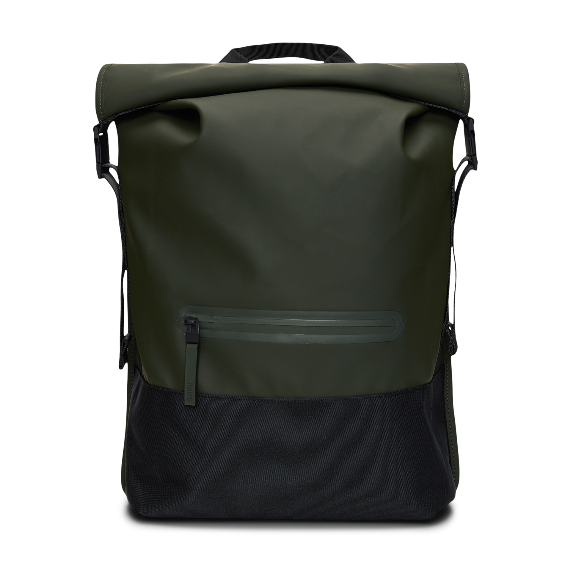 Waterproof backpack RAINS Green