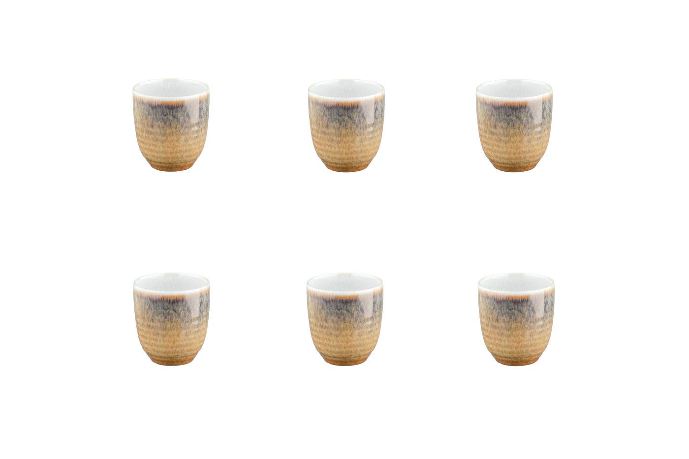 Tasse cosmos 15cl - 6 pièces - azur BJORN Beige