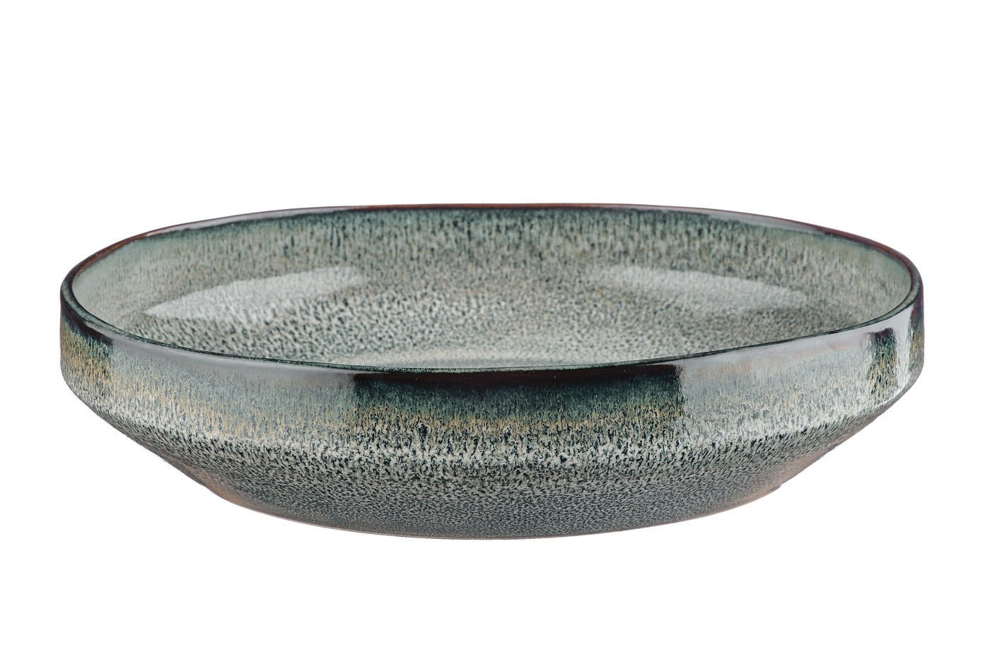 Stoneware fruit basket BJORN Grey
