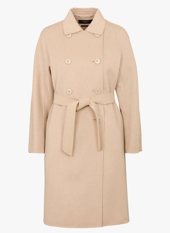 Jacket With Classic Collar In Blended Virgin Wool Sable Max Mara Week End Women 2515011021600 031 SABLE Place des Tendances Europe