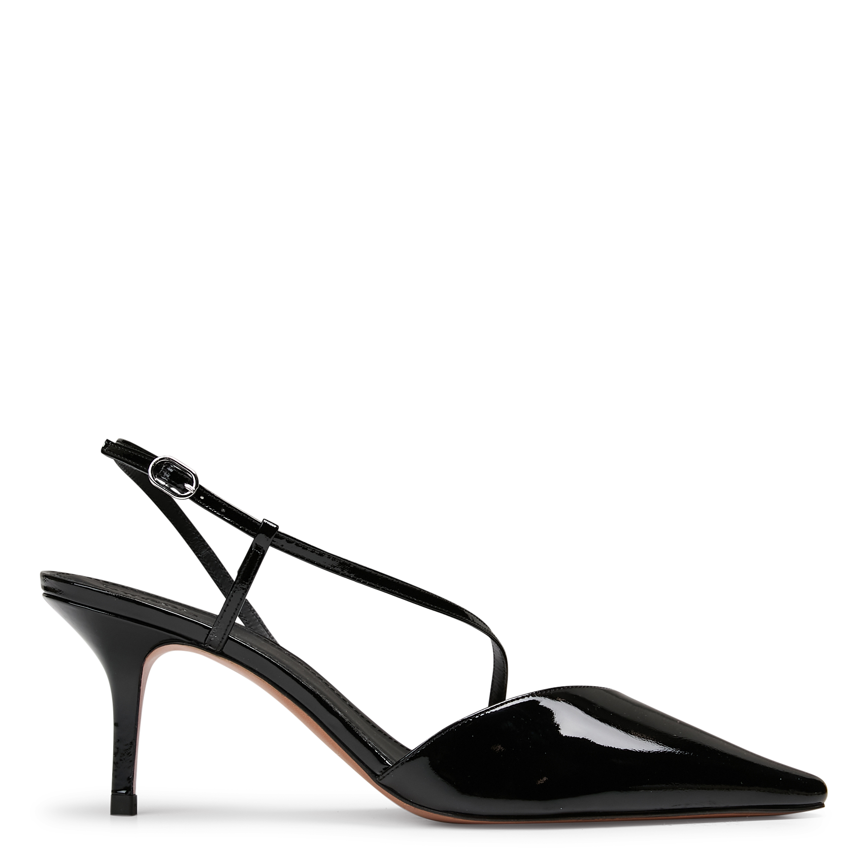 Escarpins vernis en cuir BA&SH Noir