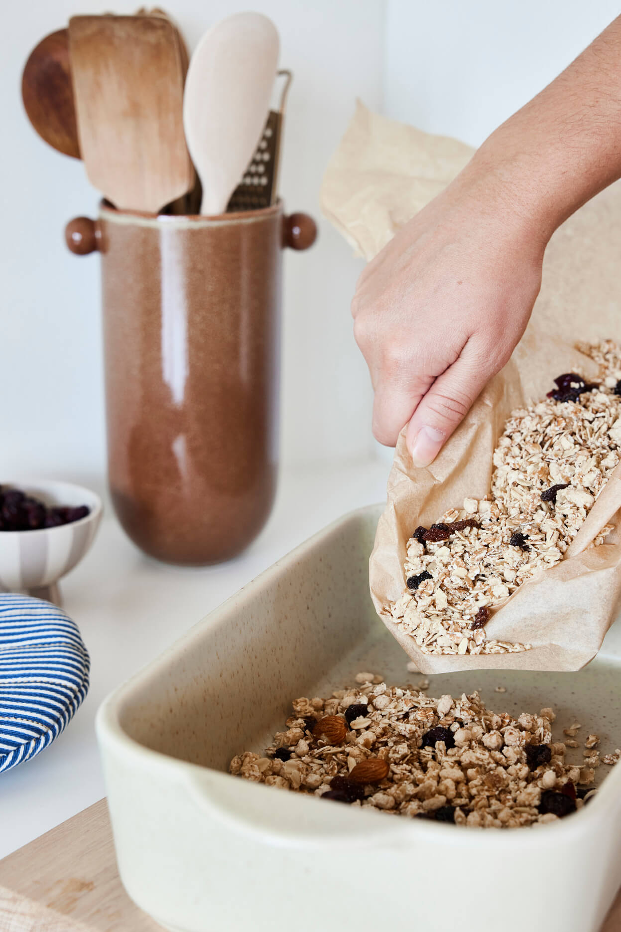 Baking dish in stoneware OYOY LIVING DESIGN Beige