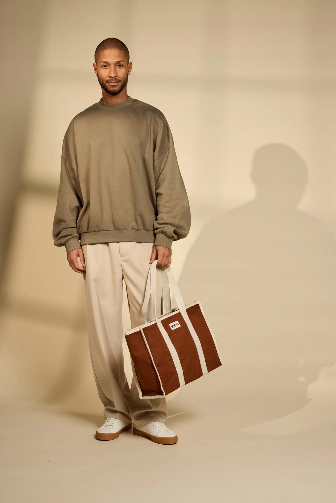 Oscar tote bag HINDBAG Brown