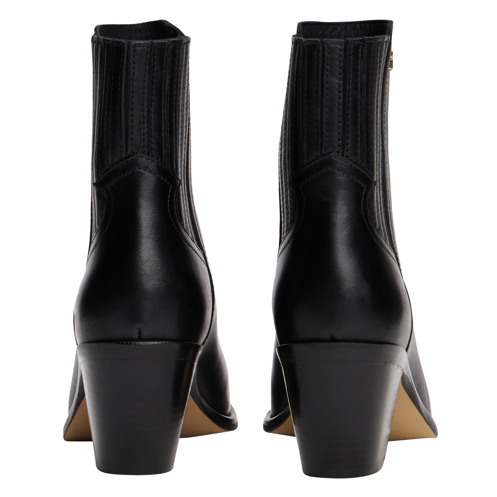 Bottines en cuir TOMMY HILFIGER Noir