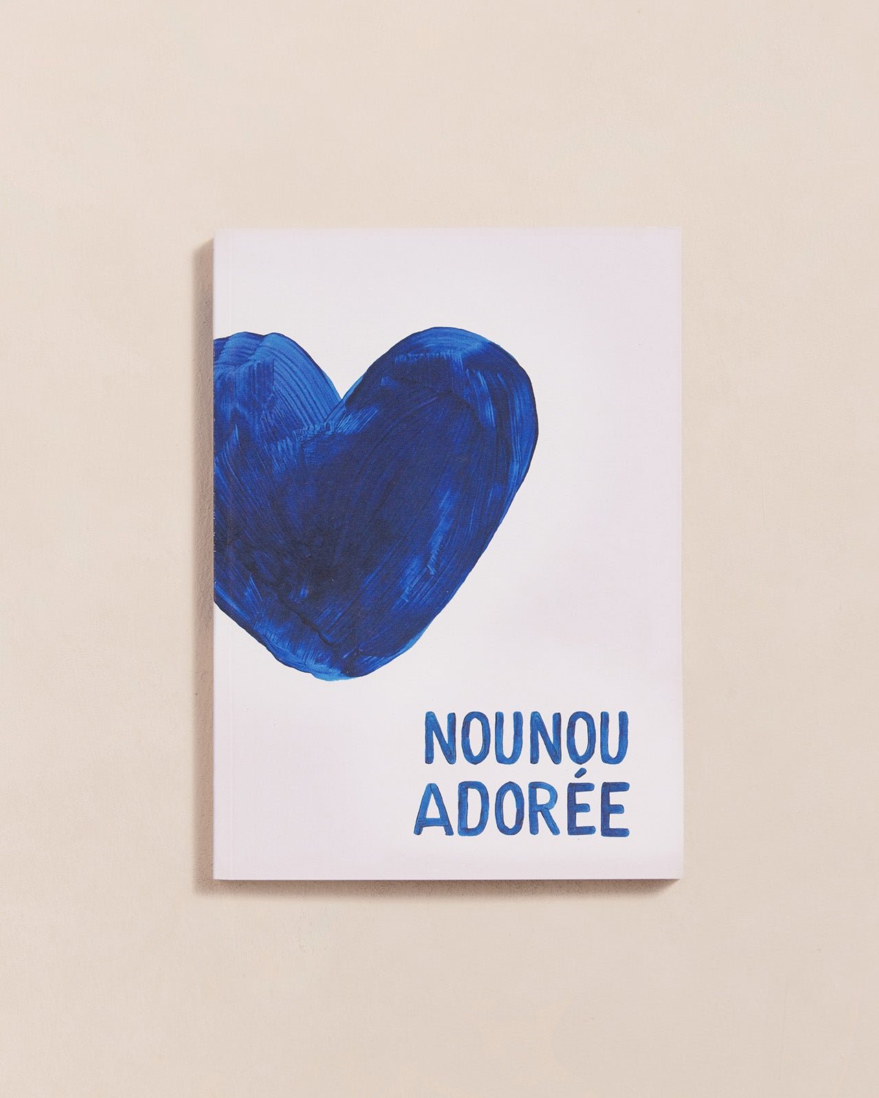 Le carnet nounou adorée EMOI EMOI Bleu