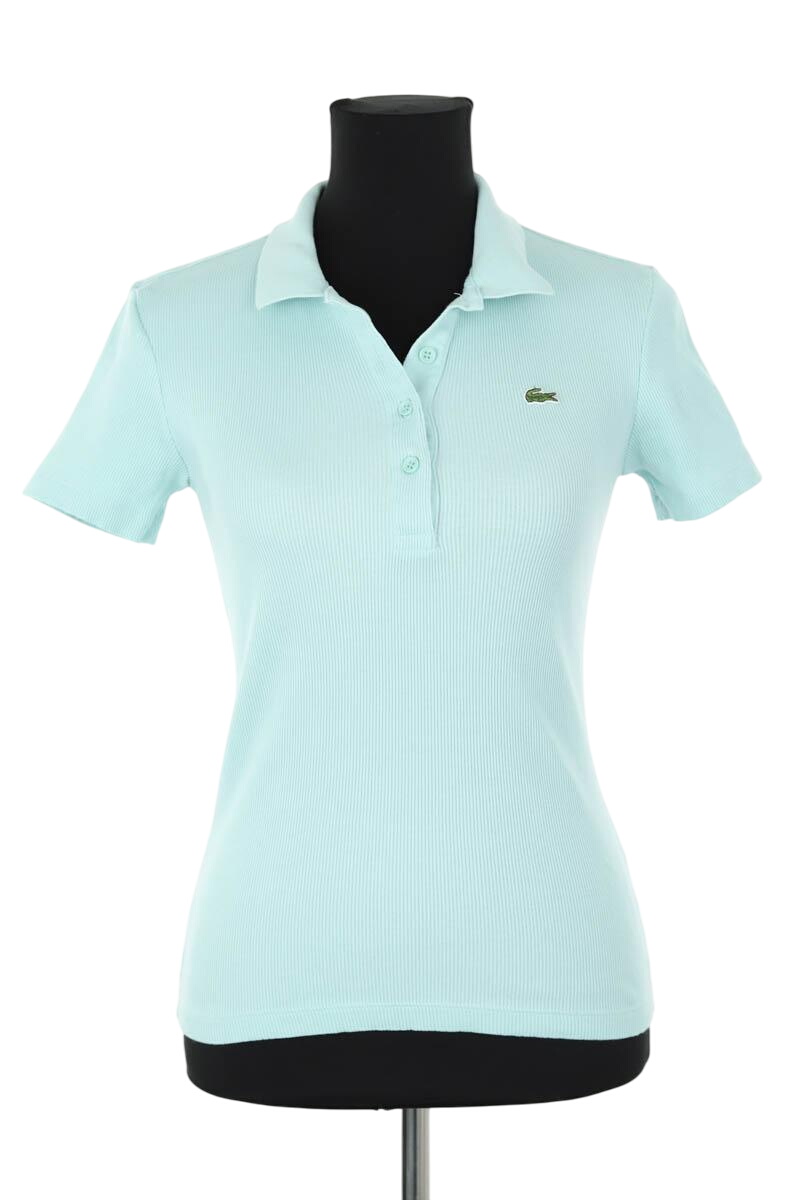 Cotton polo shirt LACOSTE - SECONDE MAIN Blue