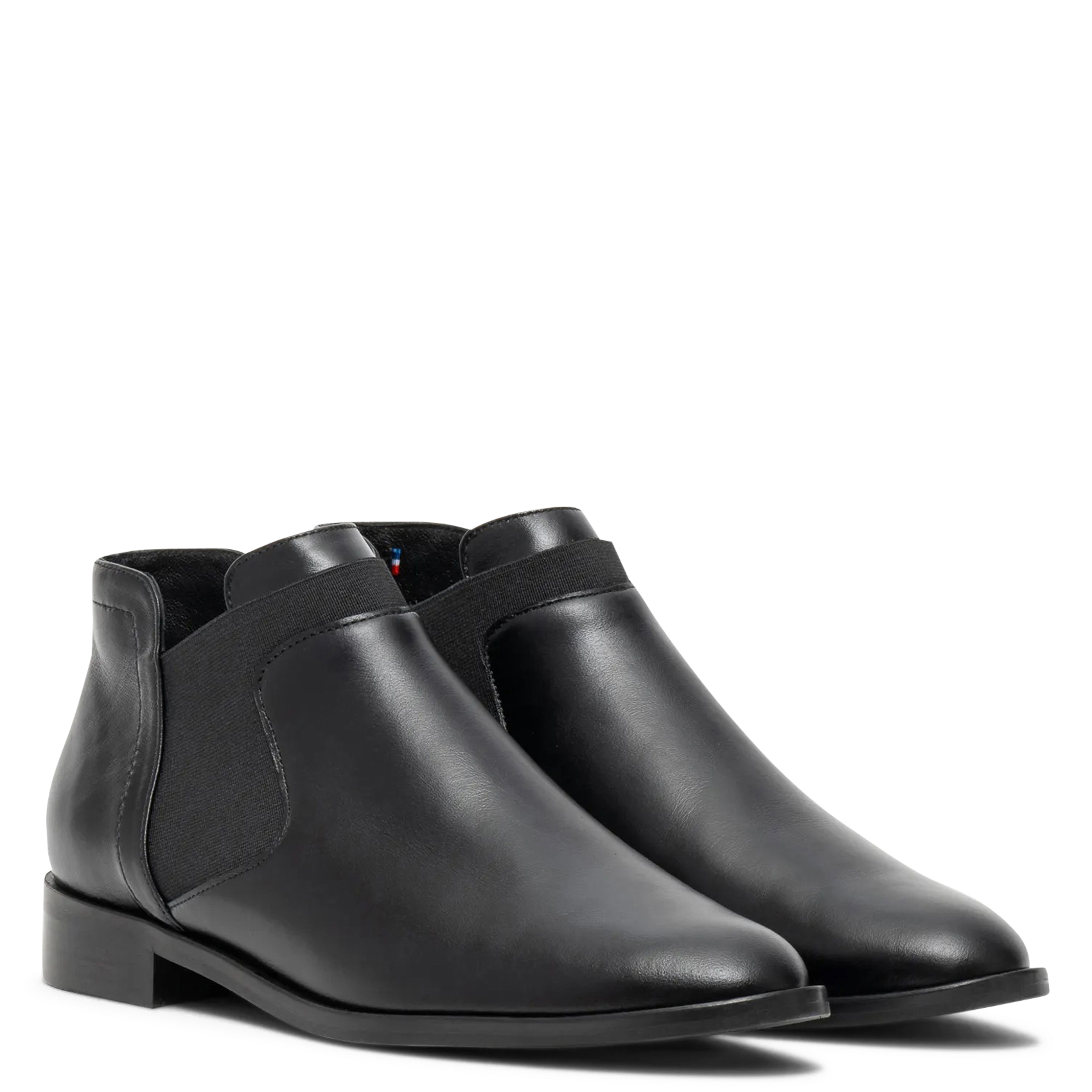 Bianca leather ankle boots BOCAGE Black