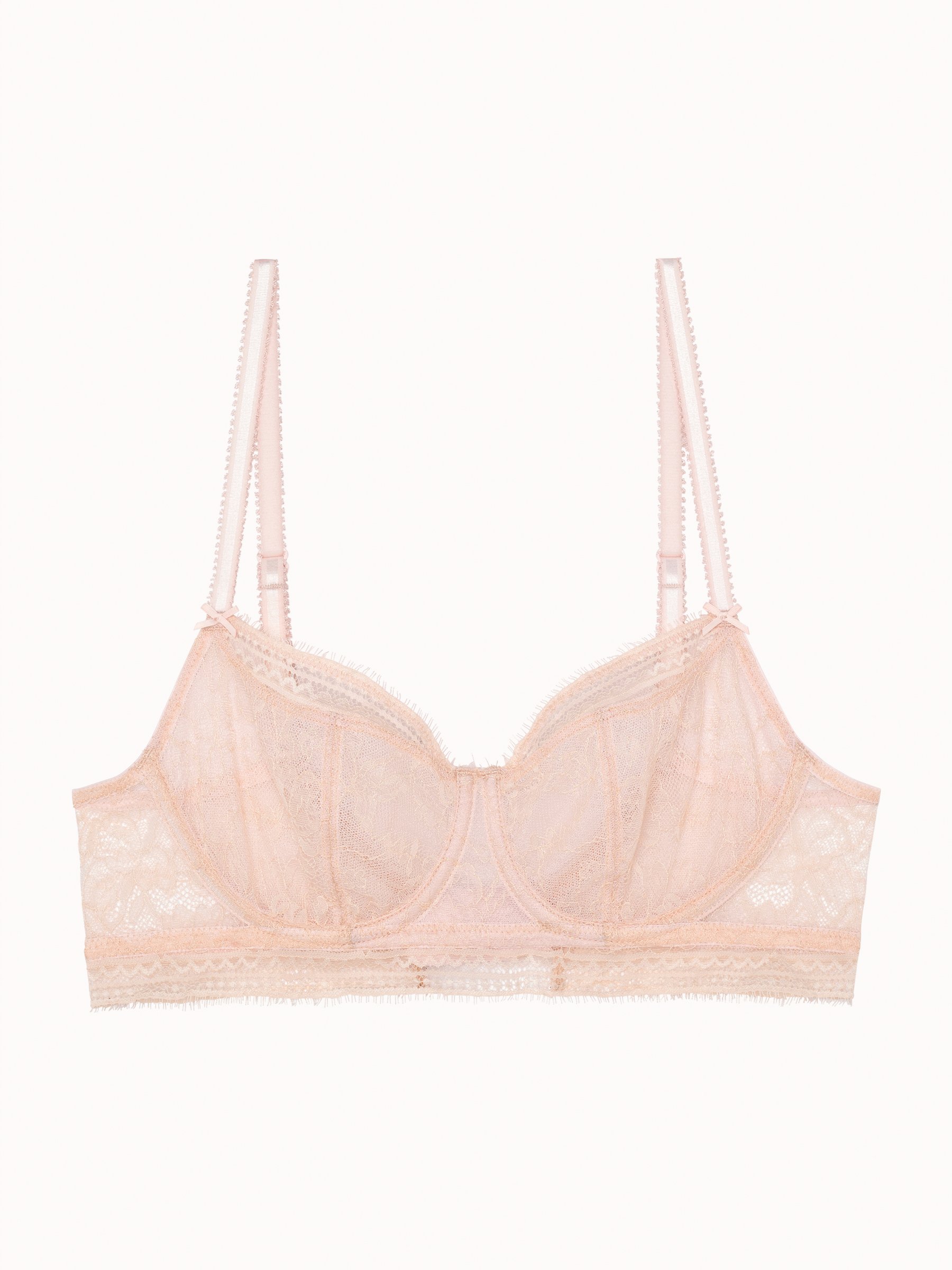 A Fleur De Toi demi-cup bra PASSIONATA Beige