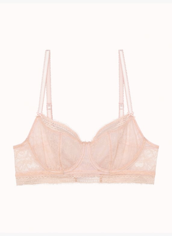 A Fleur De Toi demi-cup bra | Beige by PASSIONATA A Fleur De Toi demi-cup bra Beige