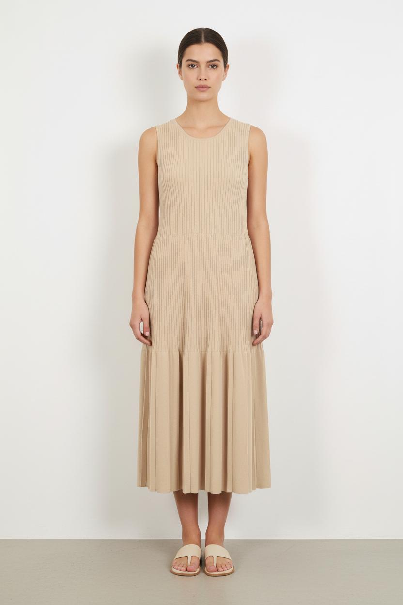 Short & Midi Dress MAX MARA - Seconde Main Beige