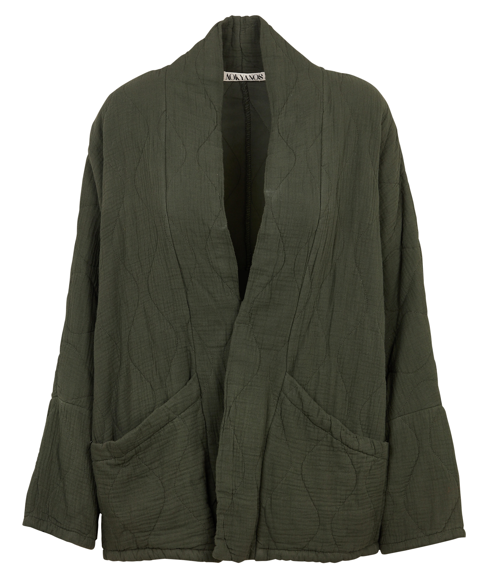 Oversize Steppjacke aus Baumwolle AOKYANOS Braun