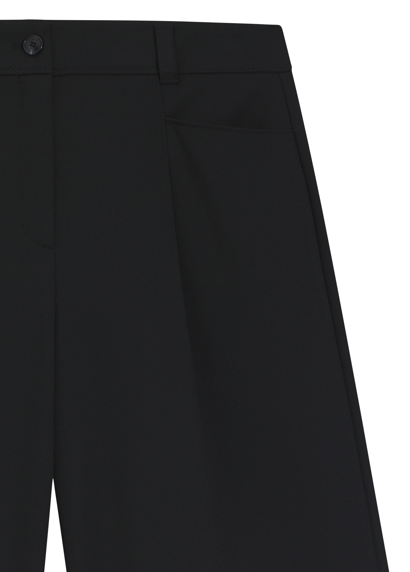 Bermuda droit BOSS Noir