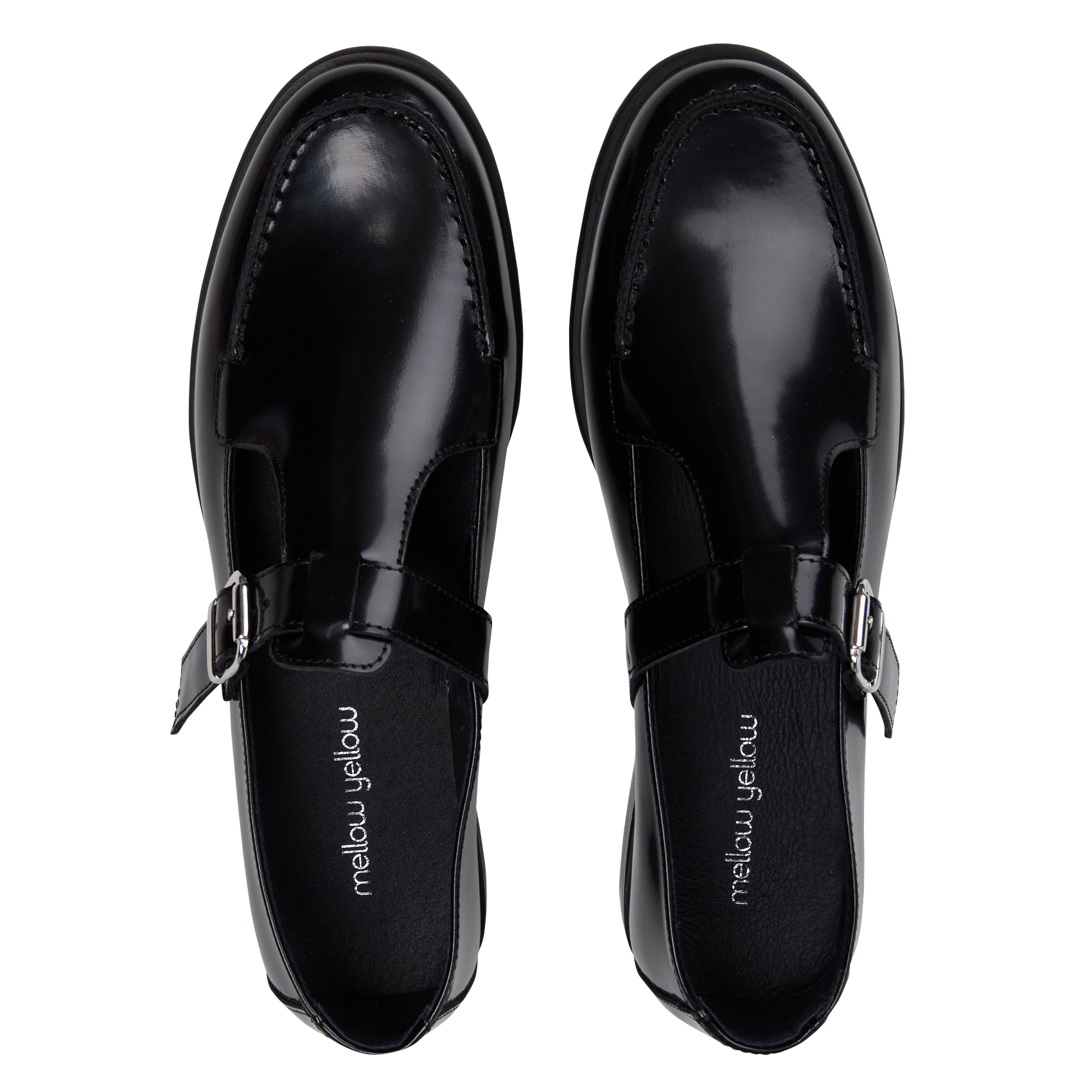 Mocassins en cuir MELLOW YELLOW Noir