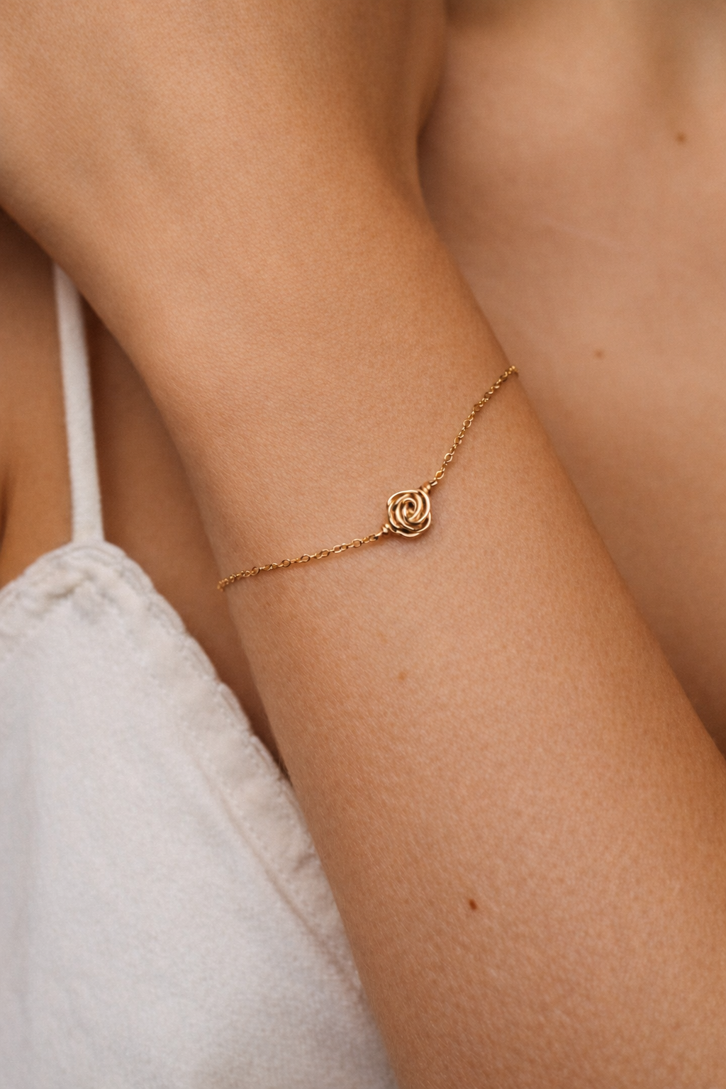 Pink bracelet YAY Golden