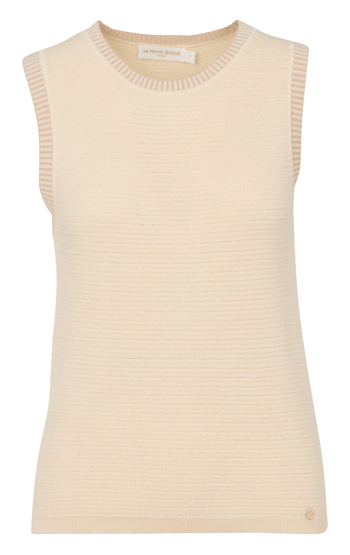 Pull en maille sans manches LA PETITE ETOILE