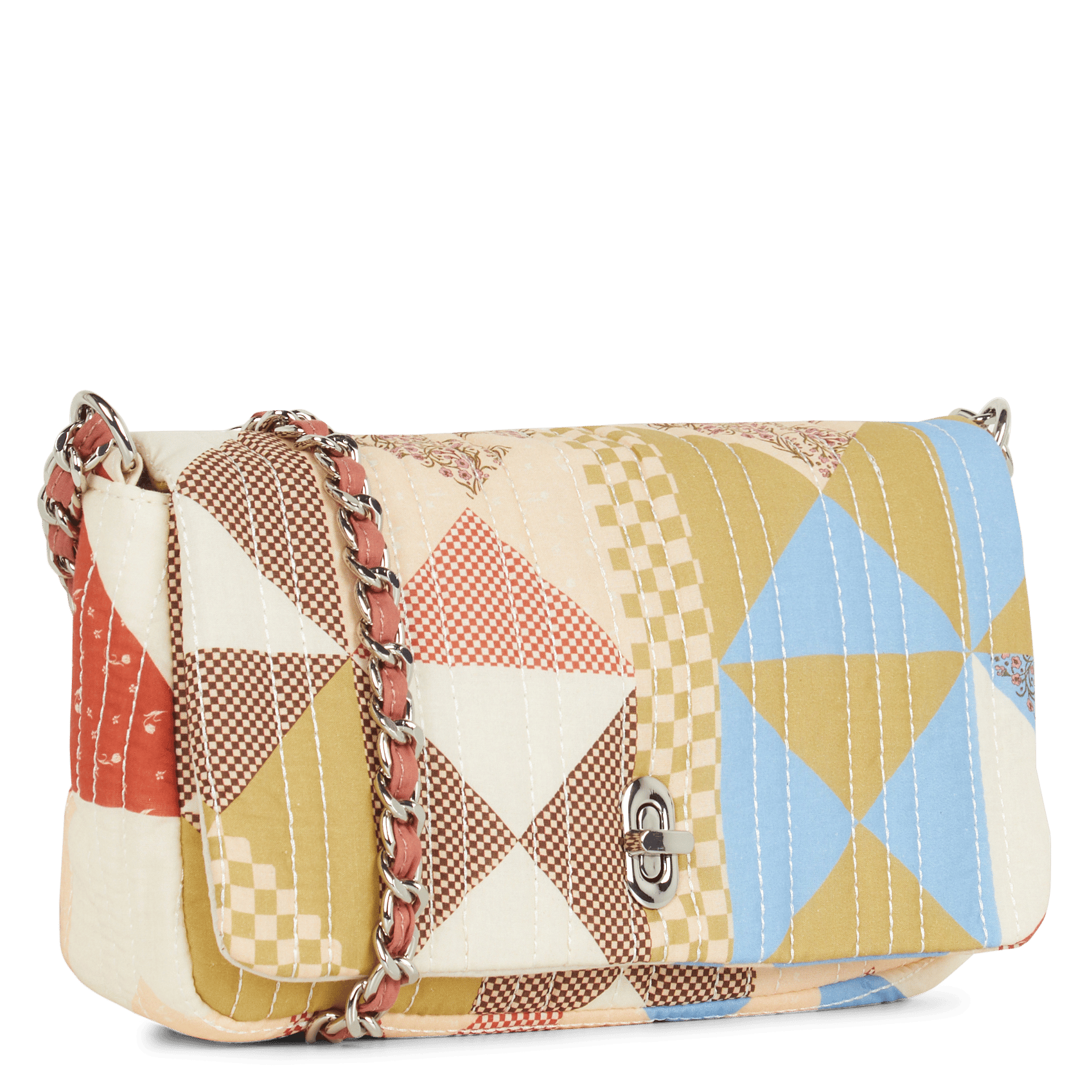 Schultertasche aus Baumwolle BECKSONDERGAARD Grun