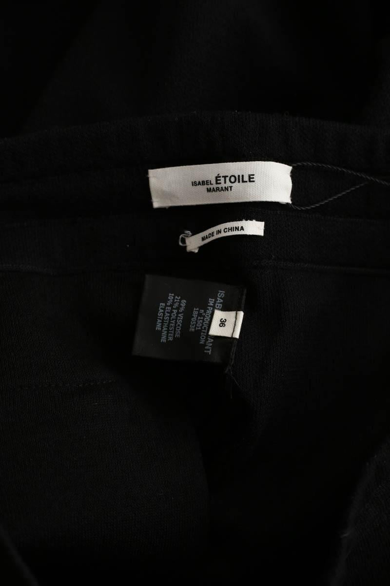 Carrot trousers ISABEL MARANT ÉTOILE - SECONDE MAIN Black