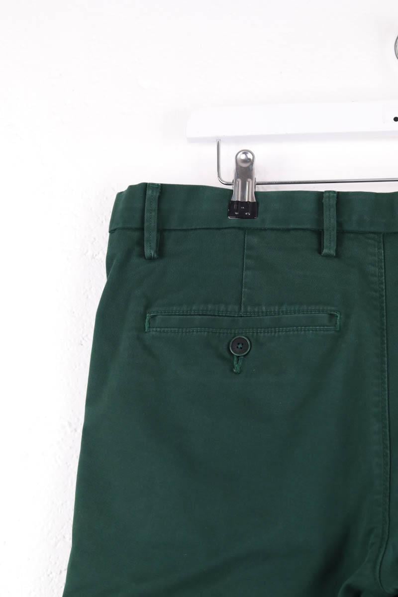 Carrot trousers TOMMY HILFIGER - SECONDE MAIN Green
