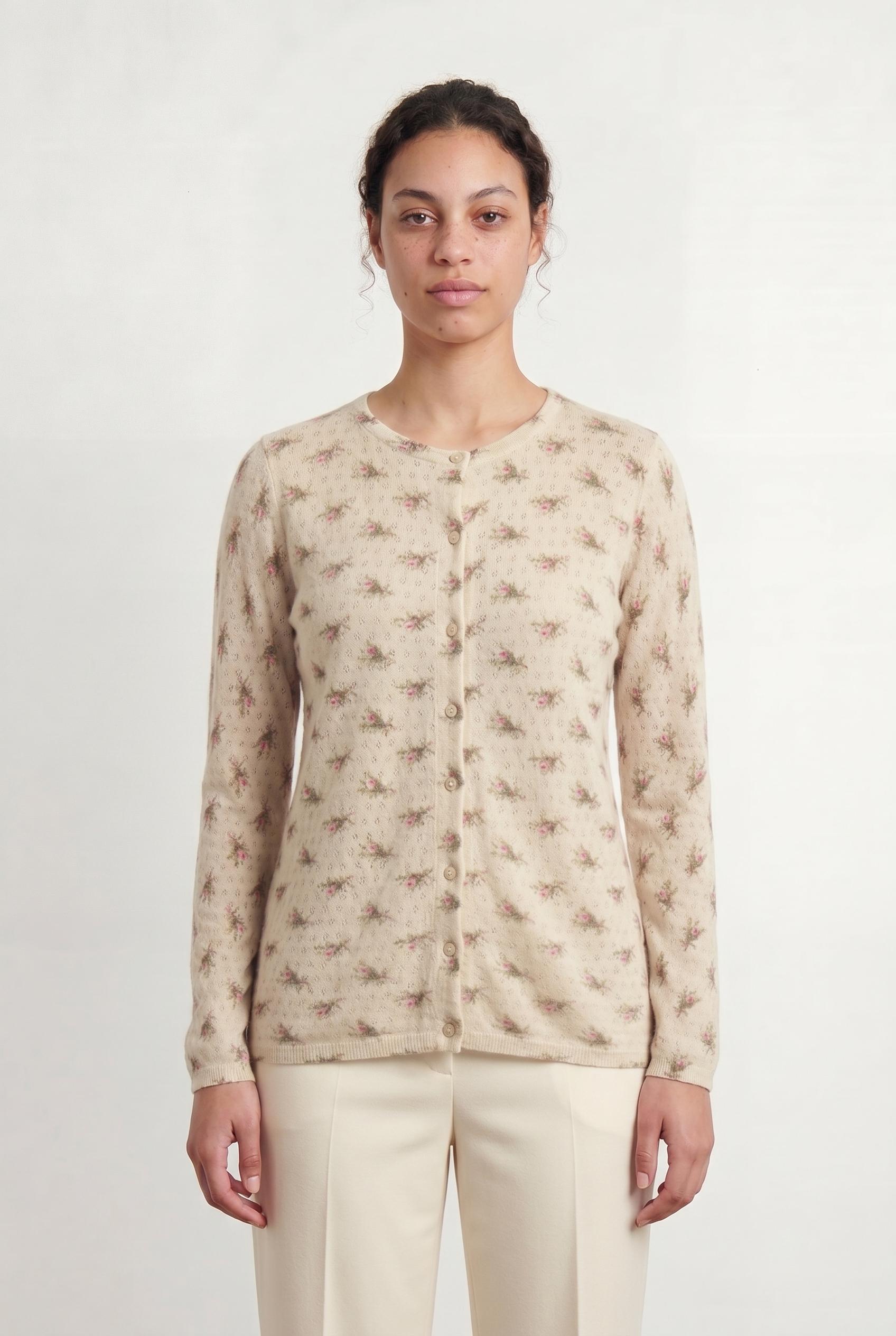 Cardigan Manoush - Seconde Main Beige