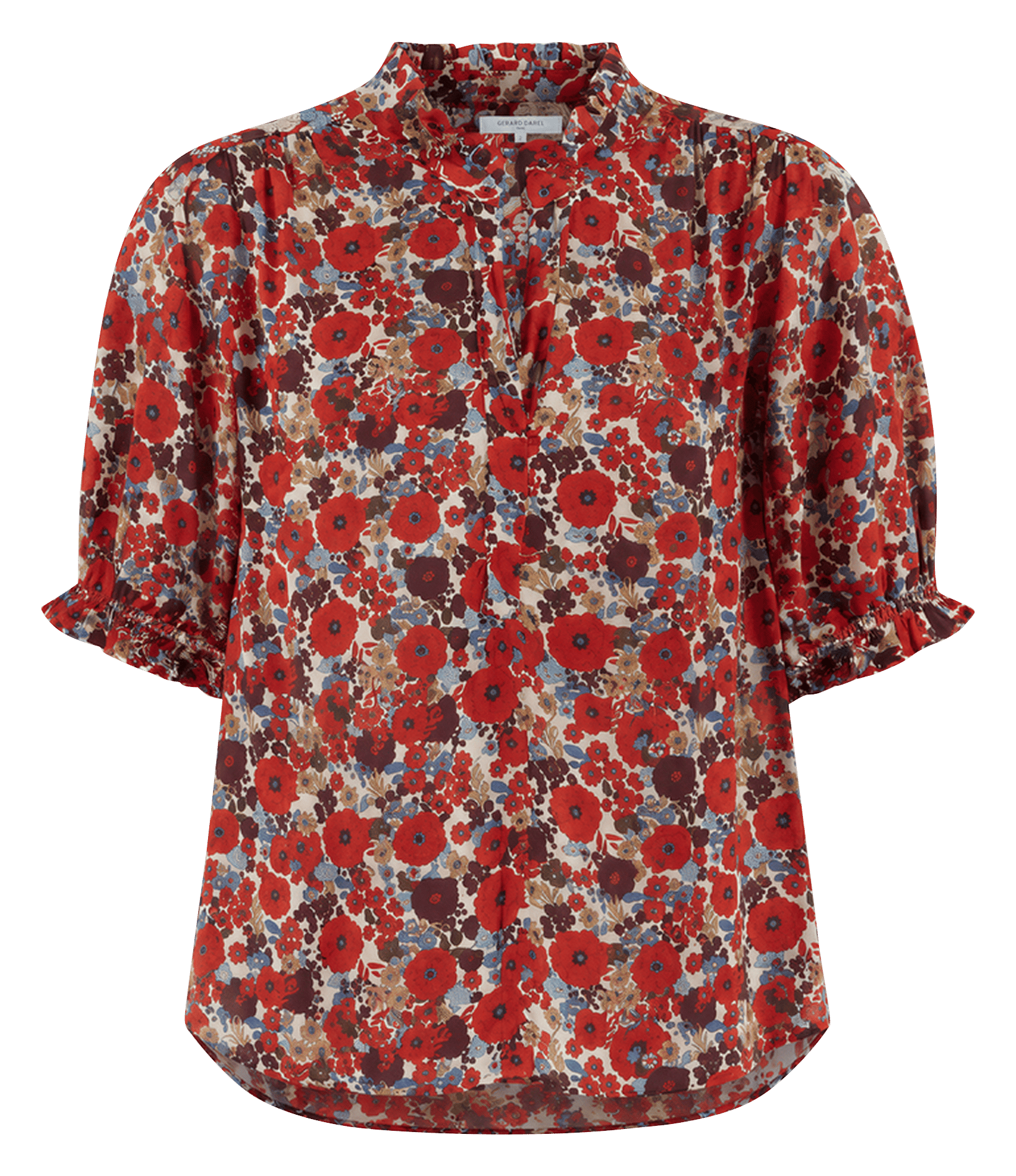 Wijde top met print GERARD DAREL Beige