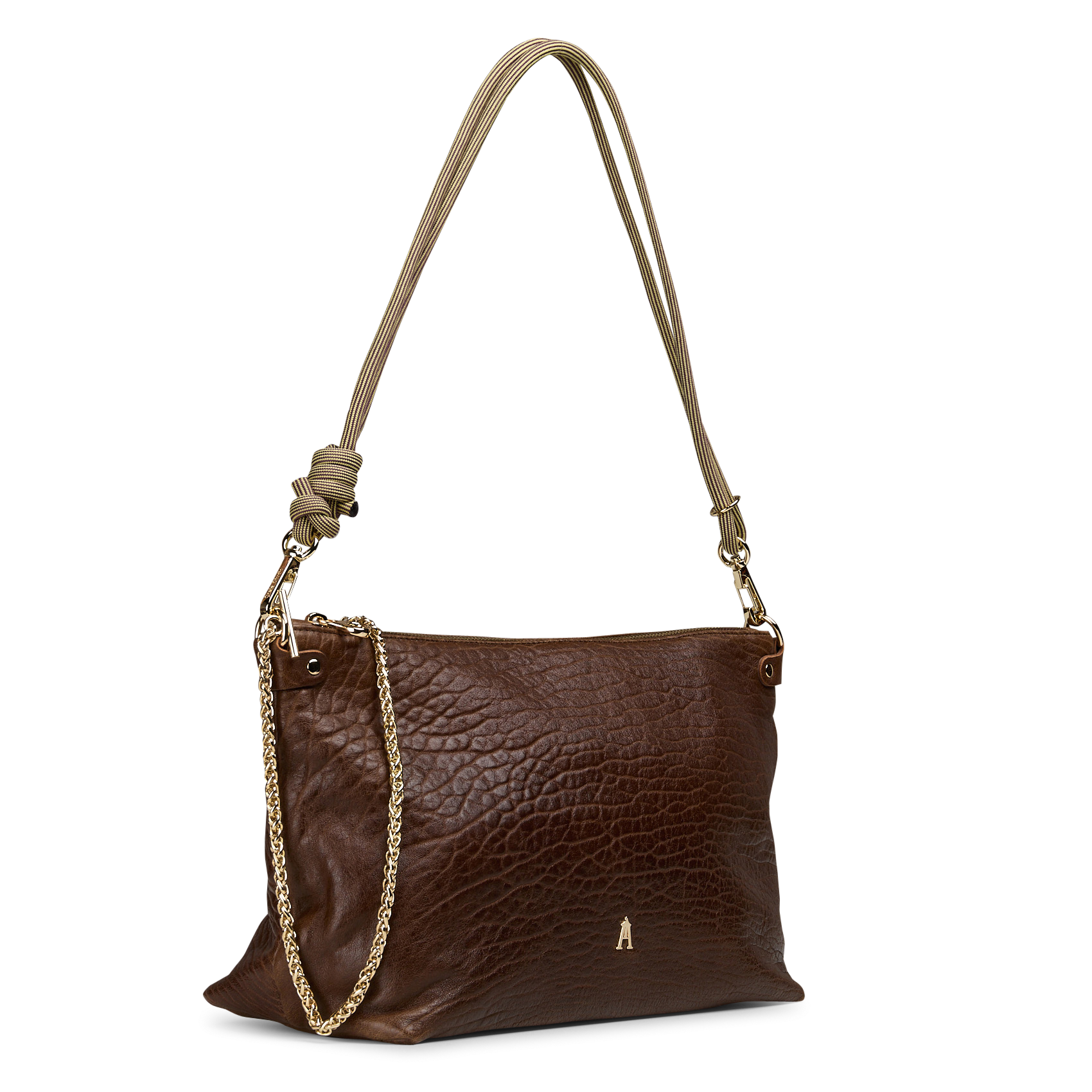 Lambskin leather shoulder bag | Brown CRAIE STUDIO Women