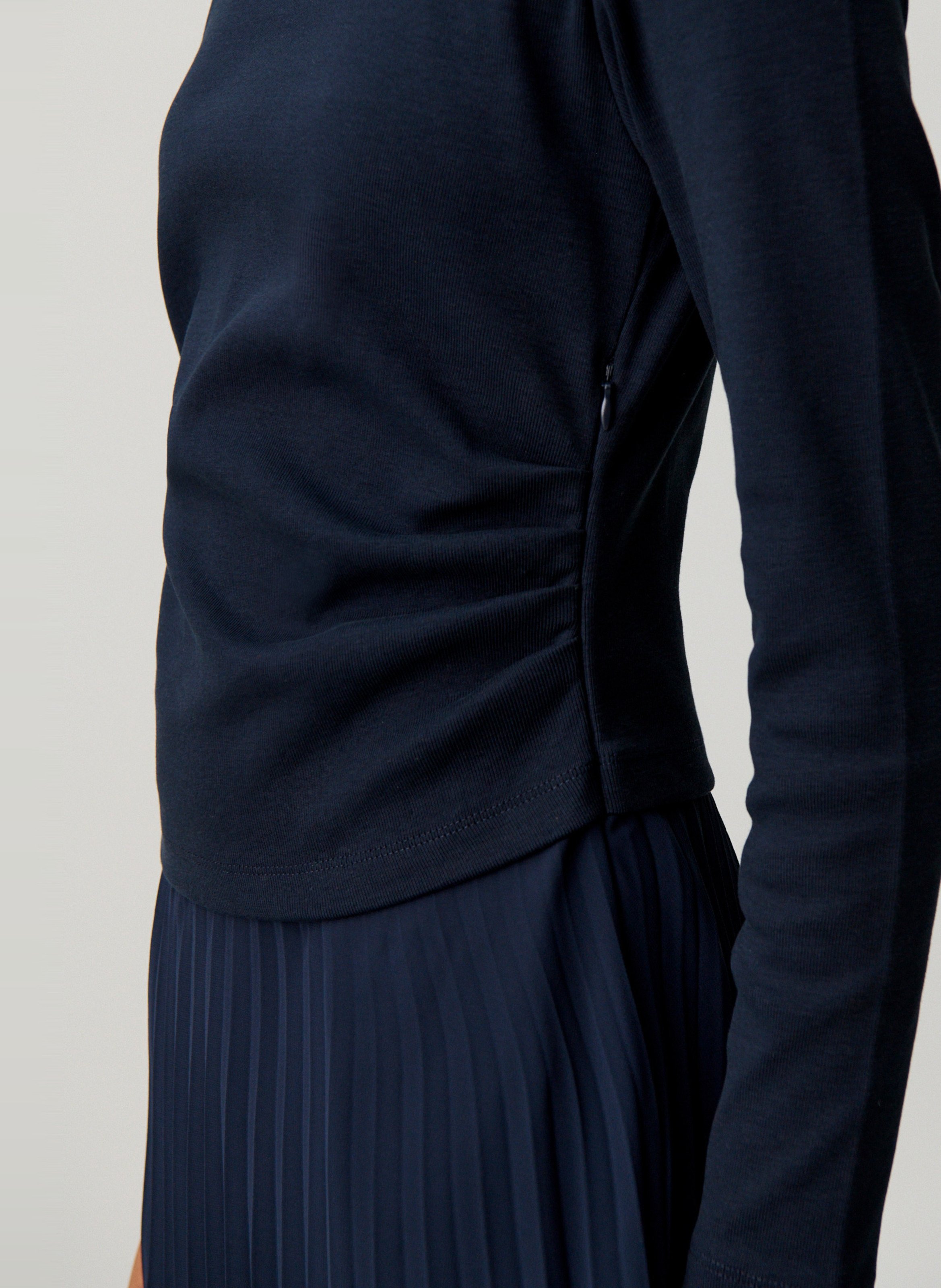 Robe longue évasée CLAUDIE PIERLOT Bleu