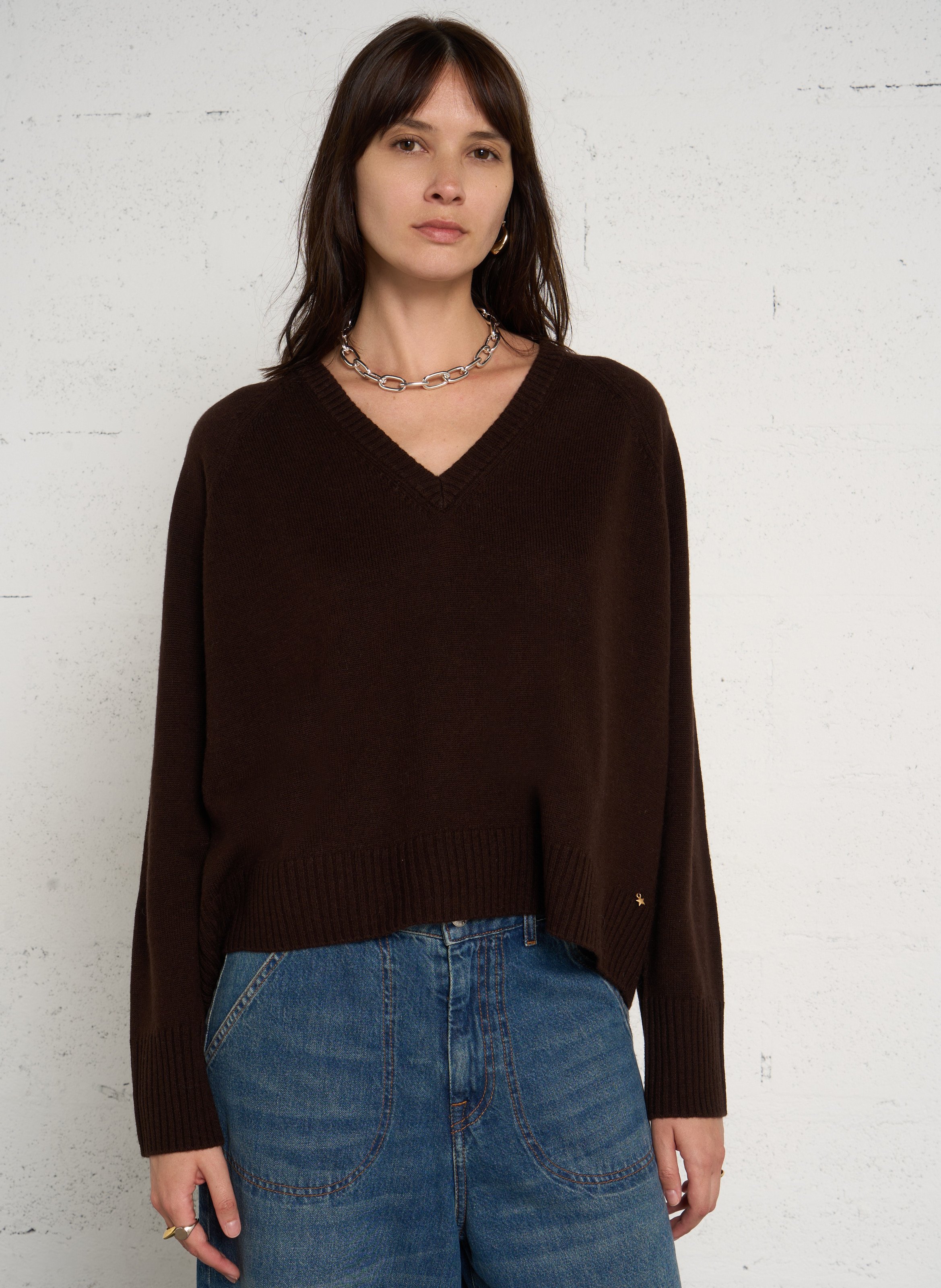 Pull oversize en laine DES PETITS HAUTS