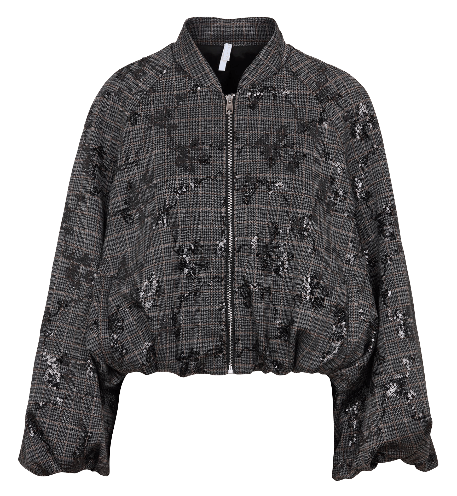 Glimmend bomberjack van katoenmix IMPERIAL Grijs