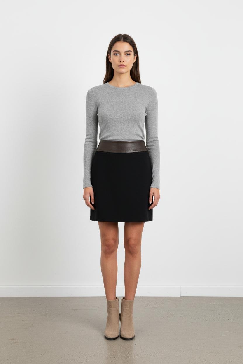 Short & midi skirt TARA JARMON - Seconde Main Blue