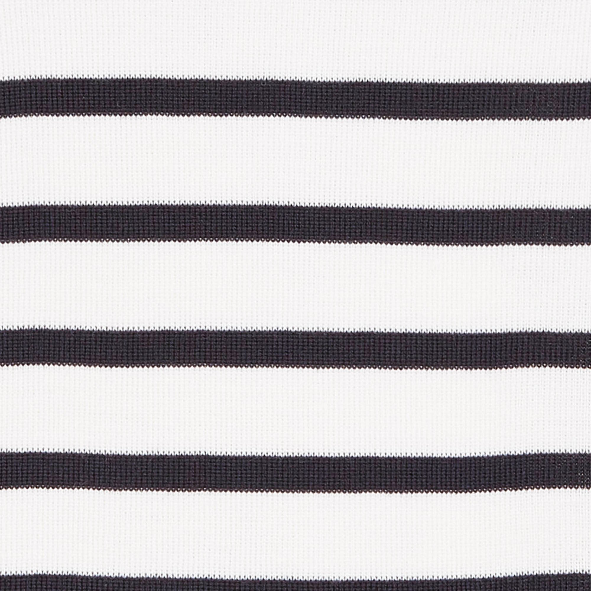 Pull col rond rayé en laine ARMOR LUX Bleu