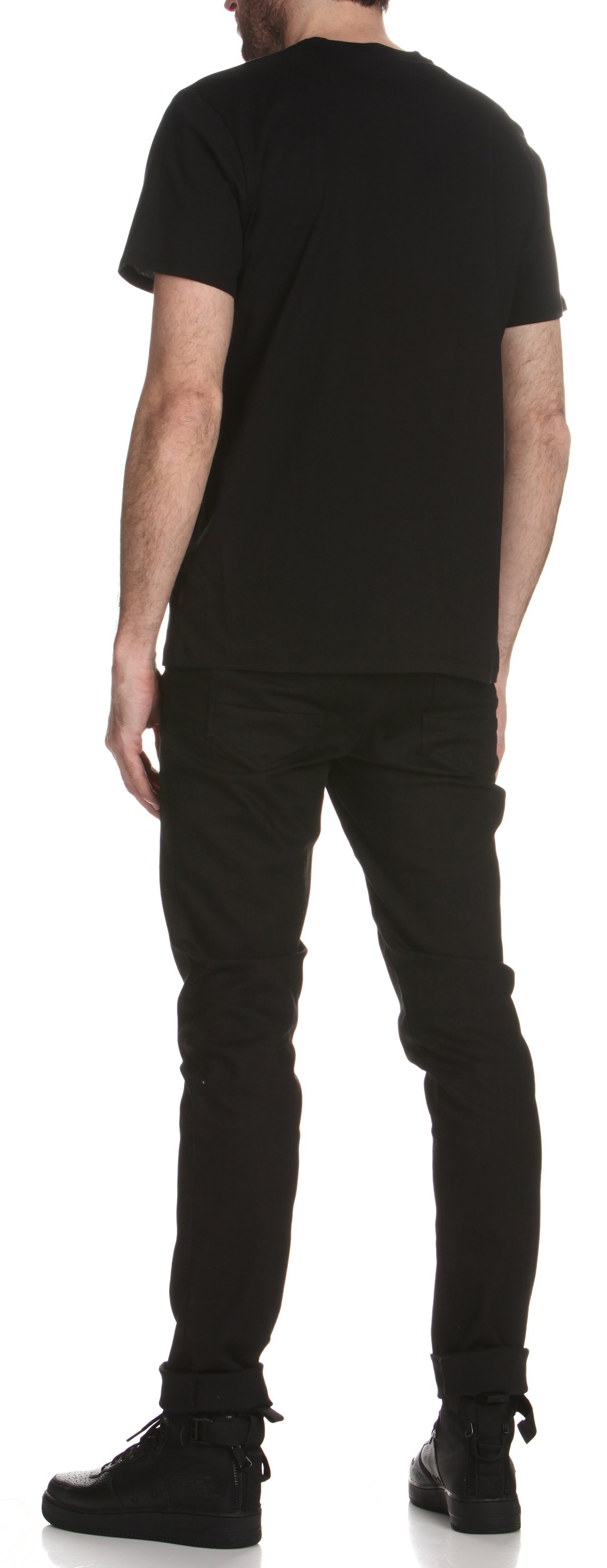 Slim-Fit-Jeans Schwarz