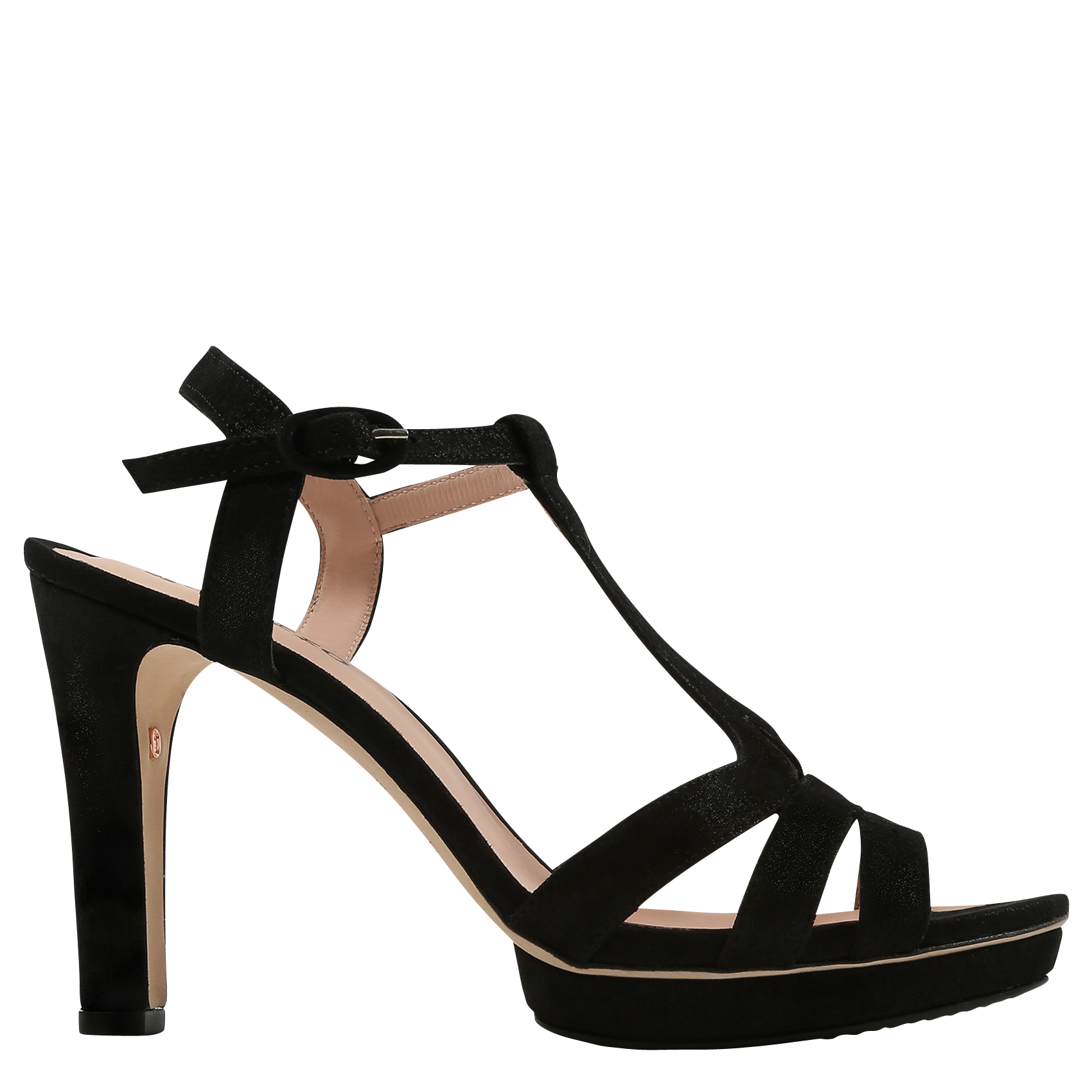 Sandales hautes à talons en cuir REPETTO Noir