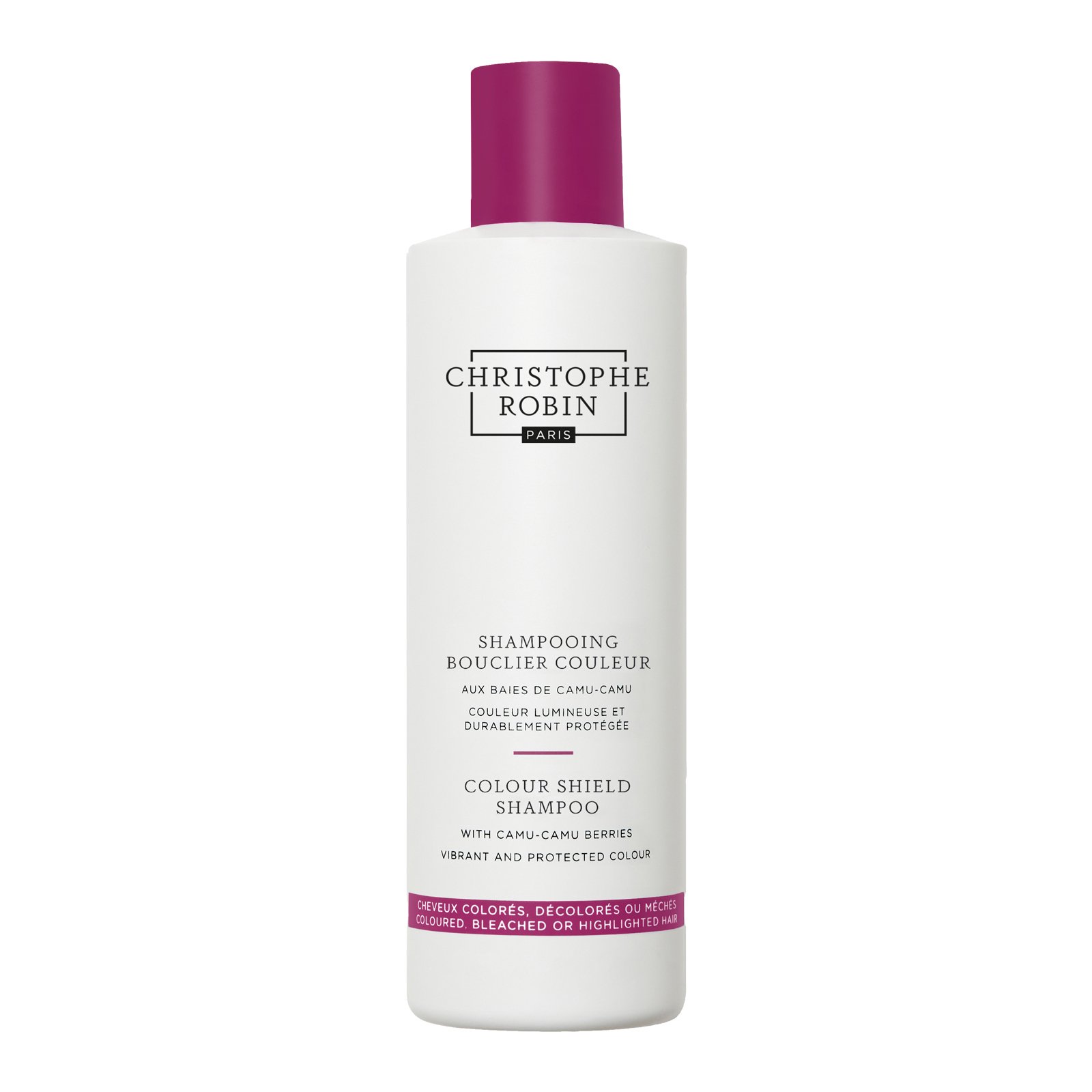 Shampooing bouclier couleur aux baies de camu-camu CHRISTOPHE ROBIN No color