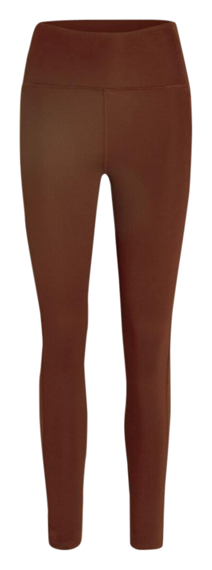 High-waisted plain leggings GIRLFRIEND COLLECTIVE Brown