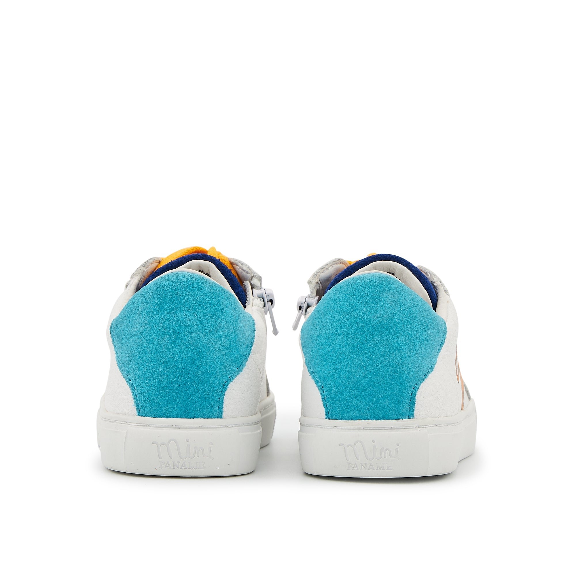 Sneakers en cuir BONS BAISERS PARIS Blanc
