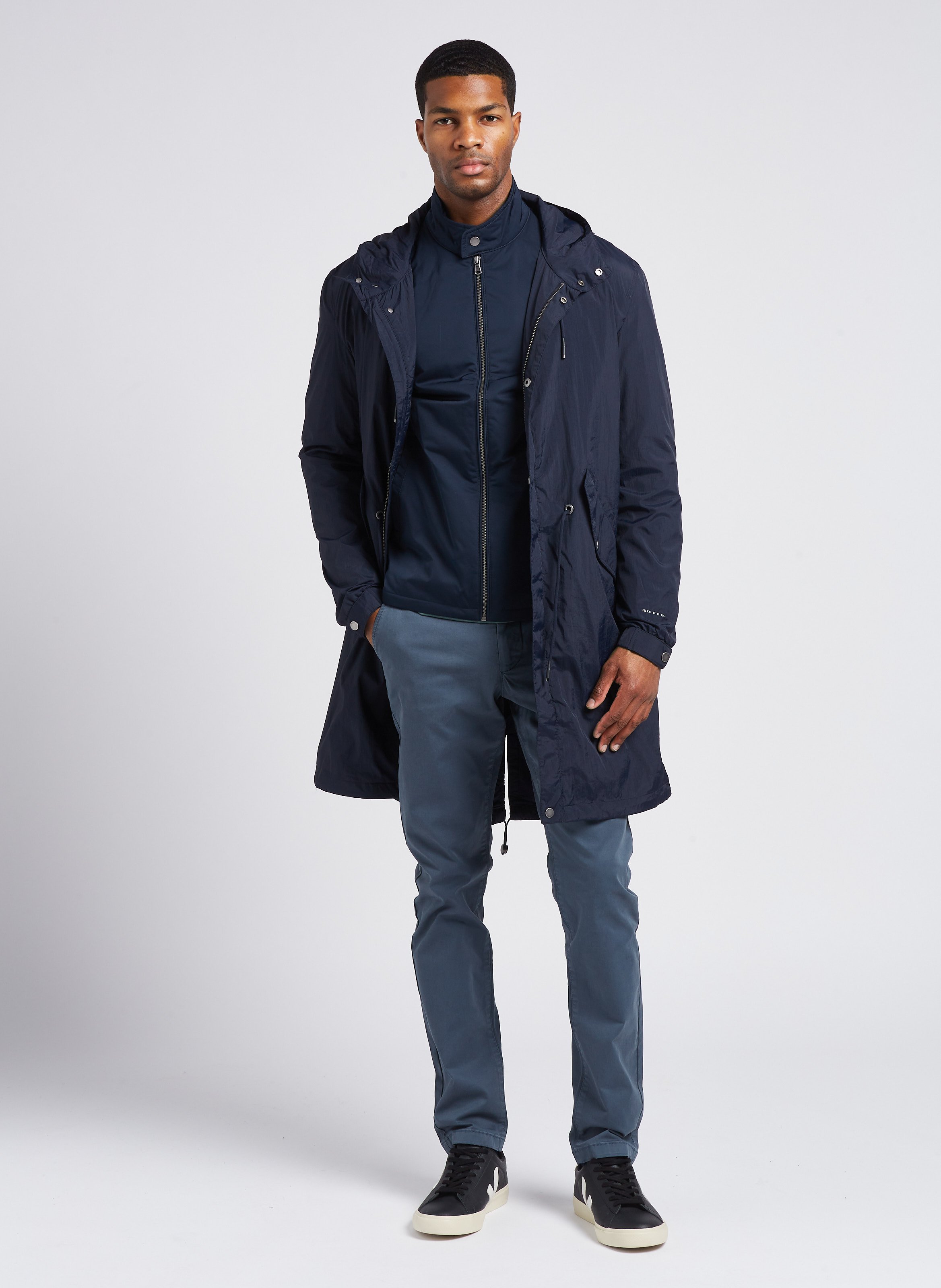 Low-top leather trainers VEJA Multicolored