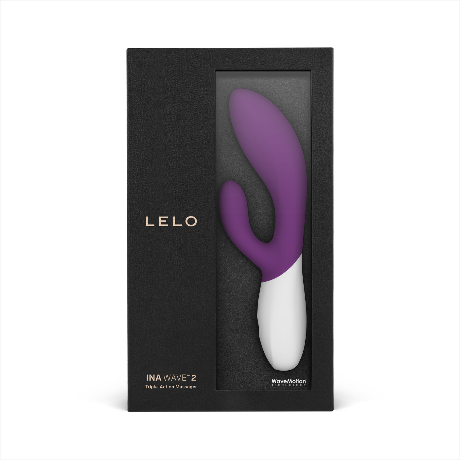 Clitoral stimulator and G-spot rabbit vibrator LELO Violet